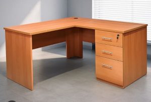 Escritorio Tipo L con 3 Cajones – 150 x 150 x 75 cm